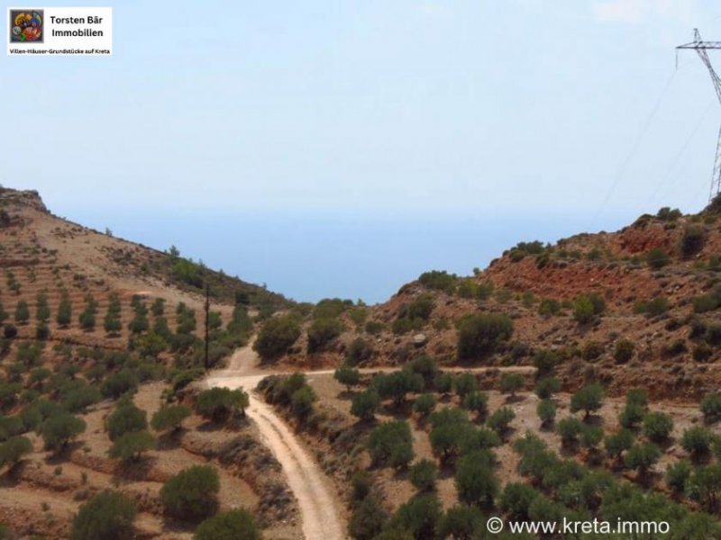 Makry-Gialos Kreta, Pefki - Makry Gialos Großes Grundstück mit Meerblick zu verkaufen! Grundstück kaufen